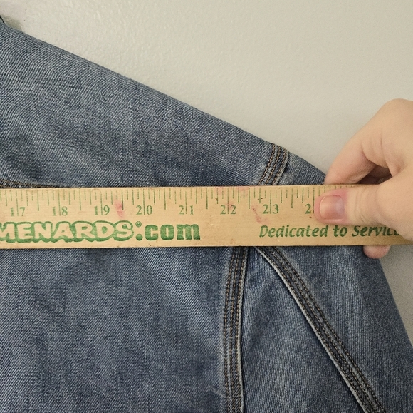 Guess Vintage 90's Y2K Jean Denim Trucker Jacket Mens XXL - Picture 12 of 15